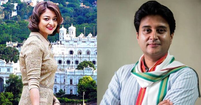 Priyadarshini Raje Scindia is the wife of Jyotiraditya Scindia Priyadarshini Raje Scindia Is The Wife Of Jyotiraditya Scindia 696x365