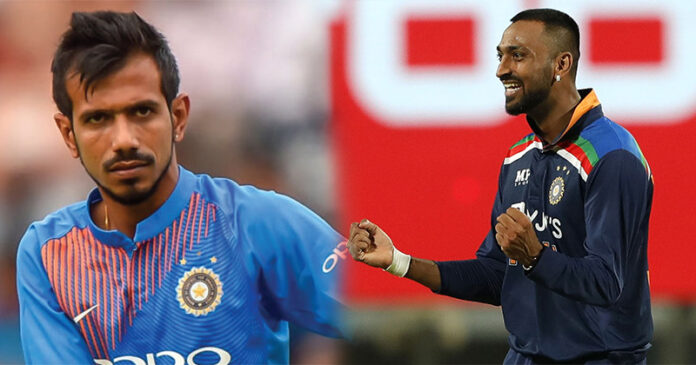 yuzvendra-chahal-and-krunal-pandya Yuzvendra Chahal And K Gowtham Test Positive 696x365