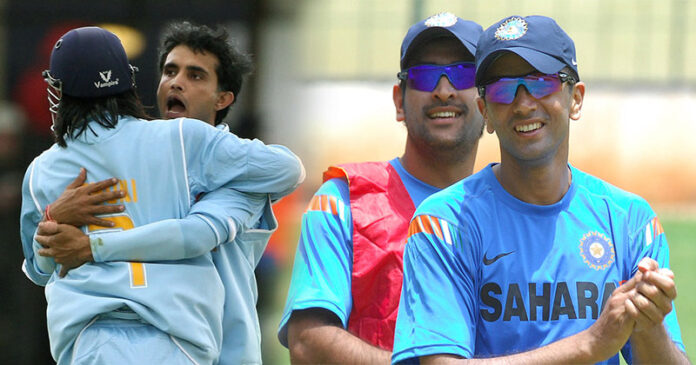 Dhoni Rahul Dravid Ganguly 696x365