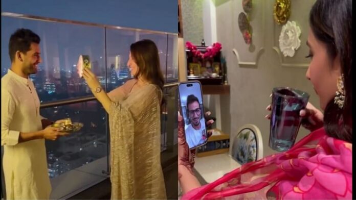 indians cricketers wife karwachauth Indians Cricketers Wife Karwachauth 696x392