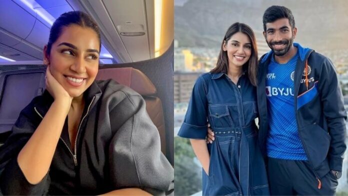 jasprit Bumrah wife sanjana ganesan Jasprit Bumrah Wife Sanjana Ganesan 696x392