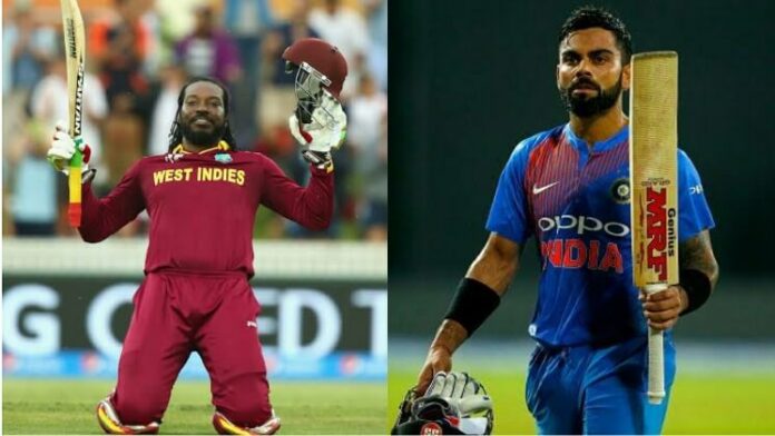 Virat Kohli Chris Gayle 696x392