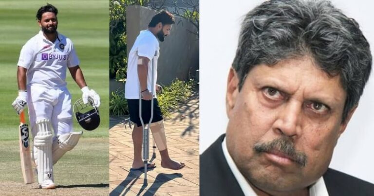 ऋषभ पंत एक बार ठीक हो जाए फिर उसे एक जोरदार थप्पड़ मारूंगा – पूर्व क्रिकेटर कपिल देव