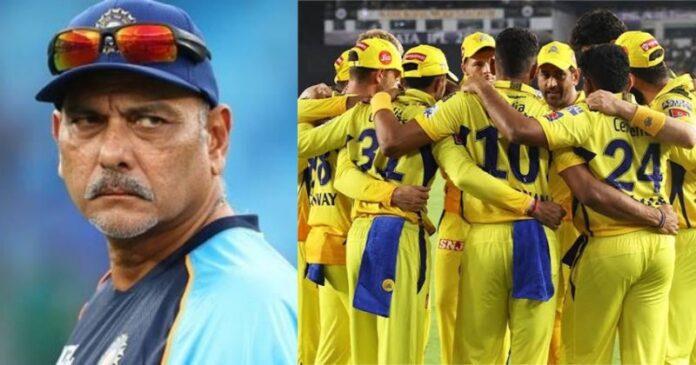 Ravi Shastri Dhoni Csk 696x365