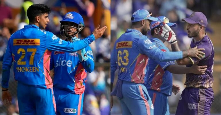 VIDEO: नितीश राणा और ऋतिक शौकीन की हुई लड़ाई, कप्तान सुर्य कुमार यादव पर भी लगा जुर्माना