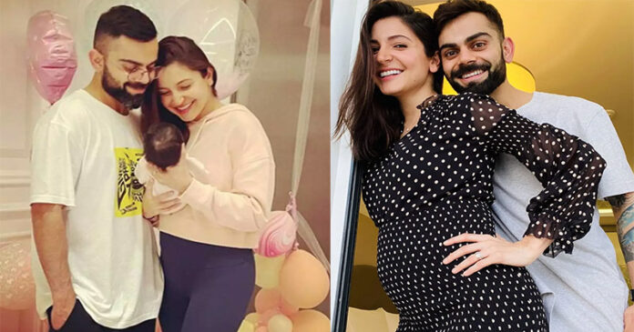 Virat Kohli Anuskha Sharma Son photo Virat Kohli Anuskha Sharma Son Photo 696x365