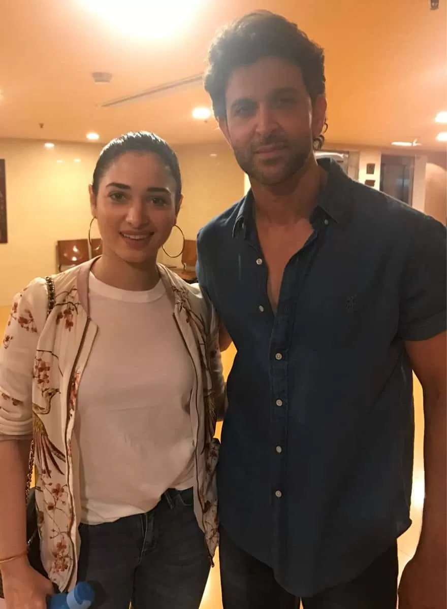 Tamannaah bhatia wants to kiss Hrithik roshan