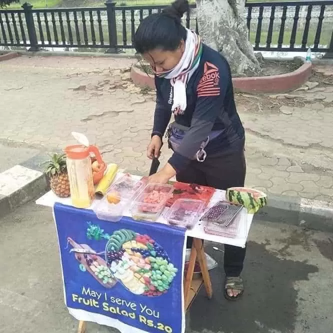 Diana Ningombam Taekwondo player