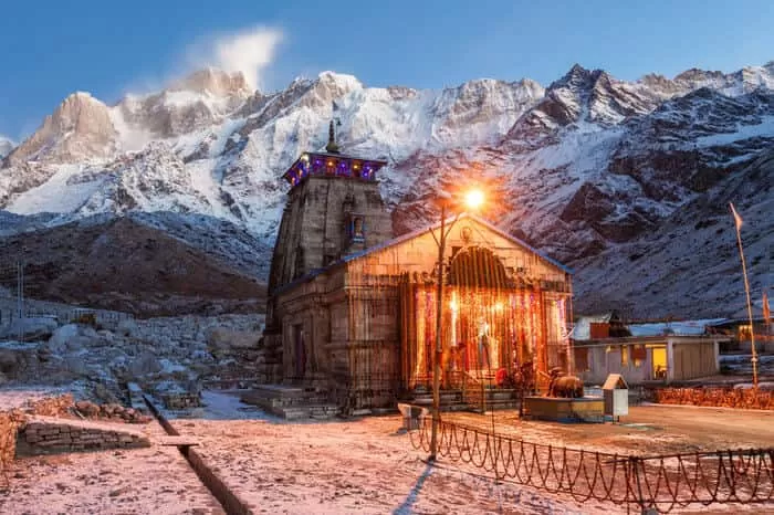 Lord shiva kedarnath temple uttarakhand