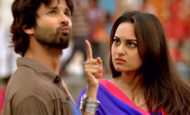 shahid kapoor and sonakshi sinha