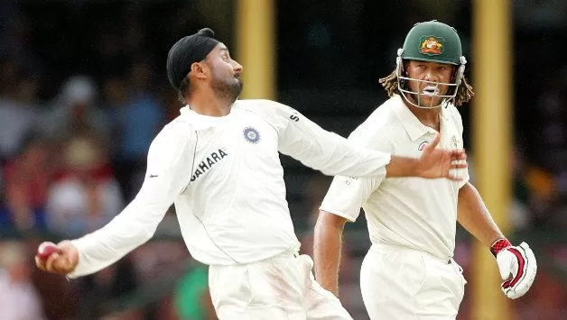 Harbhajan Singh Andrew Symonds
