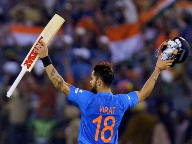 Virat Kohli jersey number is 18