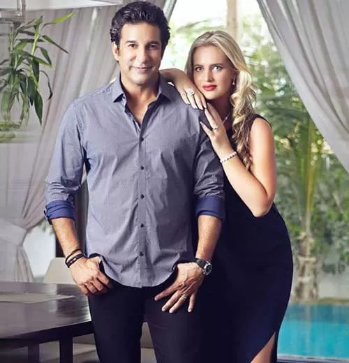 Wasim Akram wife Shaniera Thompson