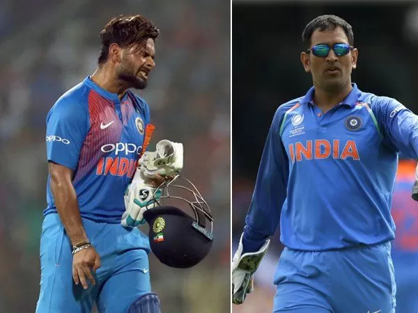 MS Dhoni Rishabh Pant