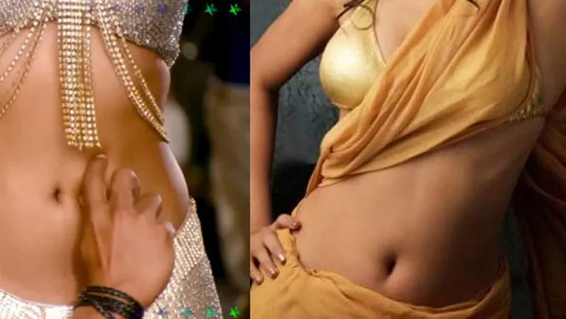 nabhi khiskne ke lakshan