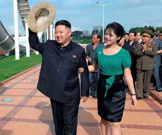 Kim Jong-un with Sister