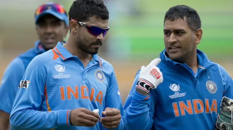 Ravindra Jadeja MS Dhoni
