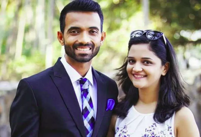 Ajinkya Rahane Radhika Dhopavkar