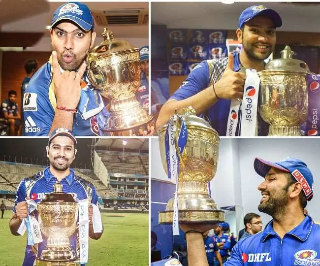Rohit Sharma Ipl Trophy