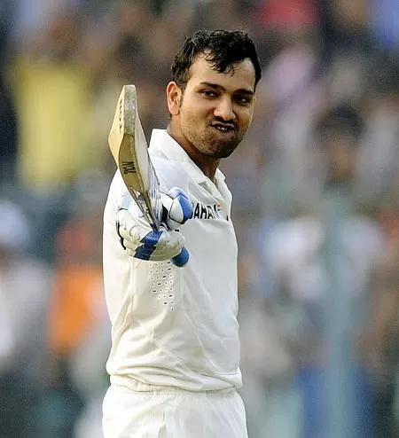Rohit Sharma Test Debut Century