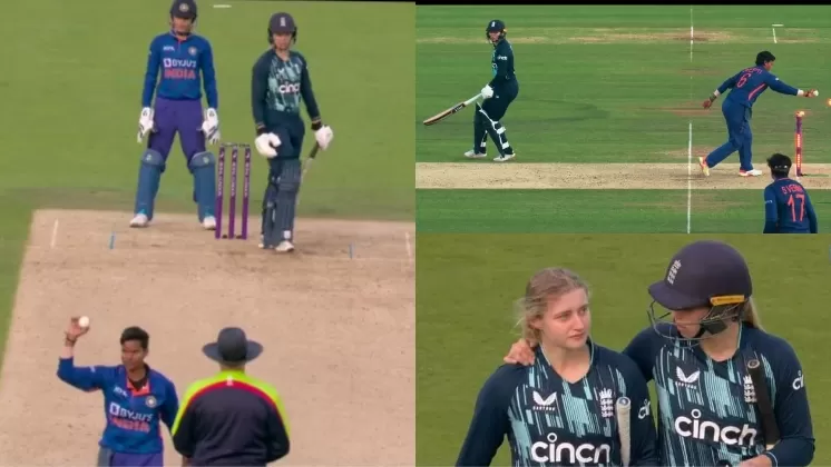 Deepti Sharma Run Out In Match