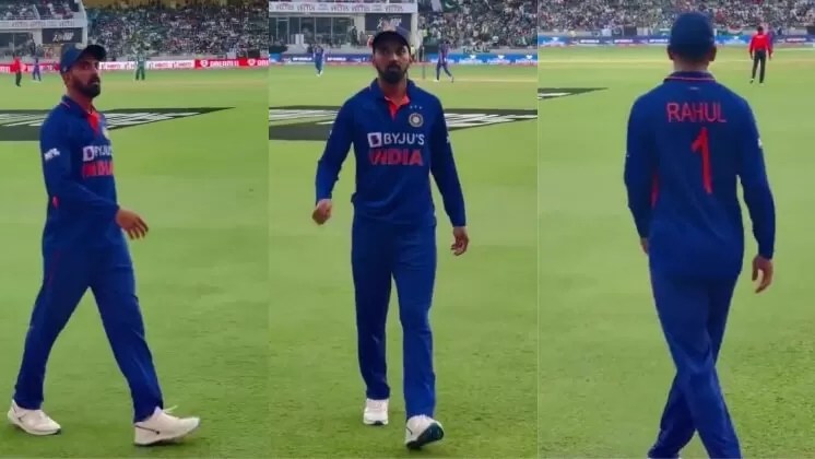 VIDEO: लाइव मैच के दौरान बाउंड्री लाइन पर फिल्डिंग कर रहे राहुल से लड़की ने की खास रिक्वेस्ट