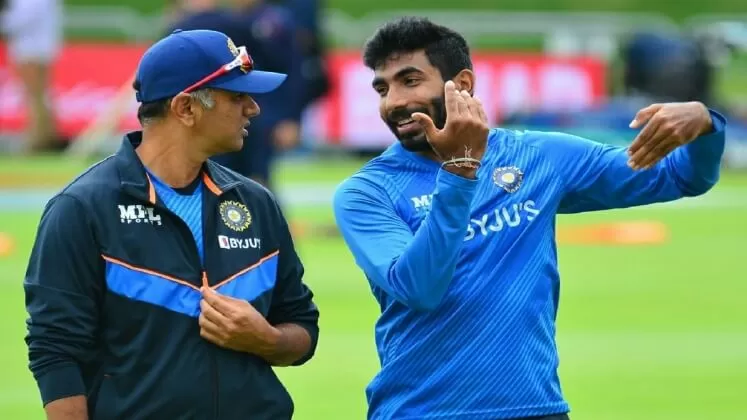Jasprit Bumrah Rahul Dravid