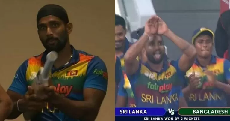 एशिया कप में श्रीलंका को जीत दिलाने वाले चमिका करुणारत्ने पर लगा 1 साल का बैन और जुर्माना