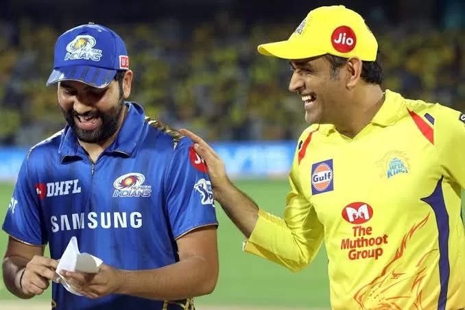 CSK Vs MI Dhoni And Rohit
